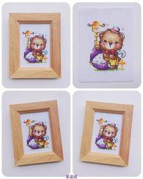 紫晶城 十字繡  小熊 花束 迷你小抱枕 手機吊飾 歷史價格詳細信息