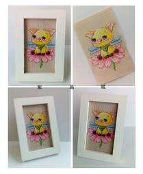 紫晶城 十字繡 小貓咪 餅乾 馬卡龍 三角形 手機吊飾 歷史價格詳細信息