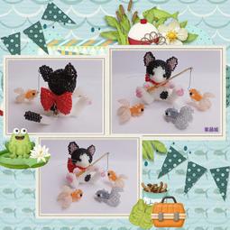 紫晶城 2mm串珠-貓爪 吊飾  有粉/藍/紫可選 歷史價格詳細信息