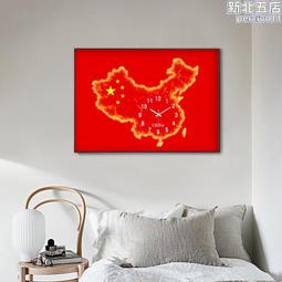 鐘 掛鐘 鐘 鐘 客廳鍾 紅 大掛鐘 代 裝畵 創意鍾 大鐘 歷史價格詳細信息