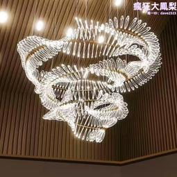 創意酒店大堂吊燈圓形水晶燈賓館大廳工程燈售樓處大型燈飾 歷史價格詳細信息