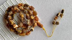 《省大大》【植物珀108念珠】7+mm 天然波羅的海 靈草珀/綠珀/意境珀/藥珀 琥珀蜜蠟 amber 項鍊/珠鍊 歷史價格詳細信息