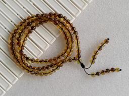 《省大大》【108 撫順琥珀豆油紅念珠】7+mm 天然遼寧撫順 琥珀蜜蠟 amber 項鍊/珠鍊 (108顆) 歷史價格詳細信息