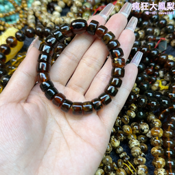 琥珀蜜蠟翳珀12mm緬甸天然(原礦老礦研磨局部包礦)手鏈手串費！~善緣堂 歷史價格詳細信息