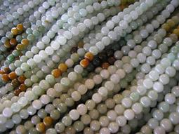 ~奇芽 水晶.寶石~ 緬甸 天然-紅寶.綠寶 5mm AAA極品 長度35cm 一標一條 *＝大批發場＝礦質 歷史價格詳細信息