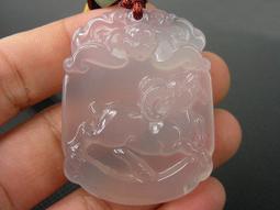 《紀老師的收藏 》頂級溫潤凝膩透亮→100%天然A貨新疆和闐玉項鍊 {自在觀音}→16B33P8650  ※聚氣招財、心想事成、收藏增值! 歷史價格詳細信息