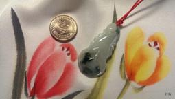 緬甸玉雕玉米(子孫萬代)項鍊(H37) 歷史價格詳細信息