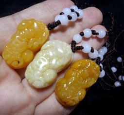 玉兔黃玉中國結吊飾 台灣製作_新款上市售完為止 祝福事業學業【鹿府文創FHA1702】 歷史價格詳細信息