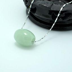 天然吊墜 轉運項鍊 天然玉石 碧玉四葉草吊墜 古法金鑲嵌 女版款 簡約陽綠色飾品 鎖骨鏈 幸運草 項練 歷史價格詳細信息