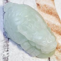 天然A貨緬甸玉翡翠 精雕 騎龍觀音擺件 含木座 ~~ 淡綠翡翠 飄綠花 顏色亮種水足 ~~ 鎮宅平安 趨吉避凶 ~~ 歷史價格詳細信息