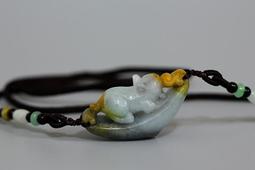 天然翡翠五鼠運財把件a貨手玩件廠家直銷帶證免運004 歷史價格詳細信息