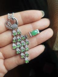 天然綠色翡翠戒指 + 14k 金-鴻運飾品-爆款 歷史價格詳細信息