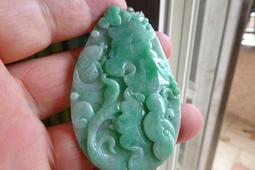 天然緬甸玉翡翠A貨 玉雕魚一對 年年有餘財富多多 意寓好 可代開台灣證書J139 歷史價格詳細信息