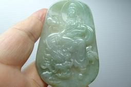 緬甸天然A貨翡翠 乘龍觀音吊墜 冰種 玉石 玉器 玉佩 乘龍千手觀音 生肖鼠保護神 本命佛 吊飾 保真 假一賠十~善緣閣 歷史價格詳細信息