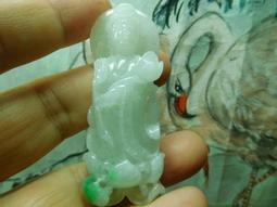 天然翡翠蓮花觀音(已配掛繩)  裸石無裂紋種老冰潤膠感足揭陽手工雕刻 翡翠 飾品 收藏【二手】【微淵古董】-3822 歷史價格詳細信息
