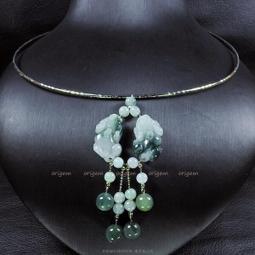 珍珠林~錢龍吐珠玉珮~天然翠玉 #406 歷史價格詳細信息