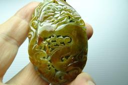 天然A貨緬甸玉翡翠 精雕 騎龍觀音擺件 含木座 ~~ 淡綠翡翠 飄綠花 顏色亮種水足 ~~ 鎮宅平安 趨吉避凶 ~~ 歷史價格詳細信息