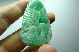 翡翠A貨緬甸玉富貴吉祥開運印章印材印鑑玉印玉璽墬子墬飾項鍊避邪聚氣招財保值投資收藏皆宜【附保證書】【奇珍館】aqa27 歷史價格詳細信息