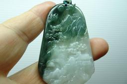 天然緬甸翡翠A貨附證書 度母掛牌 飄藍花 歷史價格詳細信息