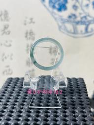 天然緬甸玉 A貨翡翠戒指，冰糯種 蘋果綠蛋面裸石，925純銀鍍K金戒台搭配鋯石水鑽，戒圍內直徑約1.82公分，16圍 歷史價格詳細信息