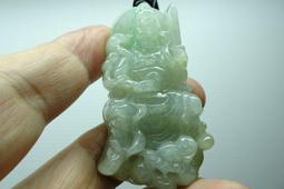緬甸A貨冰潤翡翠 大龍牌生肖玉佩吊墜 男女款帶證書免運 歷史價格詳細信息