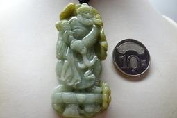 【附證書】翡翠A貨飄花狐狸狐仙 歷史價格詳細信息