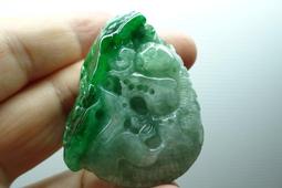 天然緬甸玉翡翠A貨 玉雕魚一對 年年有餘財富多多 意寓好 可代開台灣證書J139 歷史價格詳細信息