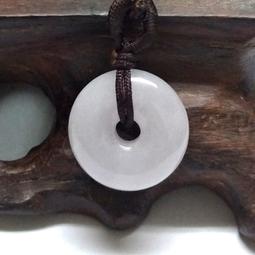 翡翠冰粉扣◀️天然平安扣玉佩A貨緬甸玉吊墜扣粉玉掛件MA55YPS24602-46 歷史價格詳細信息