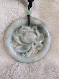 花開富貴翡翠手牌(已編織) 裸石尺寸長37.7*15.2*11.8裸石種老玉質細膩揭 翡翠 飾品 收藏【二手】【微淵古董】-4273 歷史價格詳細信息