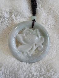 花開富貴翡翠手牌(已編織) 裸石尺寸長37.7*15.2*11.8裸石種老玉質細膩揭 翡翠 飾品 收藏【二手】【微淵古董】-4273 歷史價格詳細信息