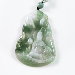 翡翠A貨 唐馬 高糯 有脂光 透度標準2.8 飄綠花唐馬 可鑲嵌 可配戴設計 可珠寶設計 項鍊 掛牌 配件 配飾 歷史價格詳細信息