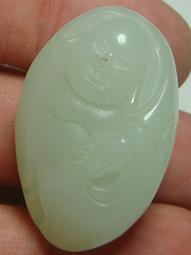 天然和田白玉橢圓型吊墜掛件S925銀鑲嵌南紅銀扣頭女士復古項鍊 歷史價格詳細信息