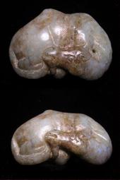 金龍記~早期老收藏 山流水料 帶皮沁 和闐玉佛手 特價出清 歷史價格詳細信息