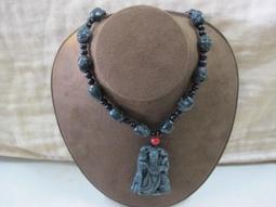 和闐玉巧雕【 如意觀音 】項鍊 雕工精緻 溫潤 色柔 高5.1ㄨ3.8ㄨ0.7cm(32g)=**B-48 歷史價格詳細信息