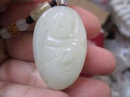 和闐青古玉 玉勒 飛天舞女 鈣化帶黑糖 歷史價格詳細信息