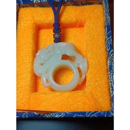 新疆和田白玉鯉跳門掛件碧玉鯉躍門吊墜天然玉石招財玉墜 歷史價格詳細信息