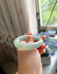 冰綠葡萄肉翡翠珠珠  尺寸卡5.62有一丟丟的冰絲絲一個洞口有一點黑點 翡翠 飾品 收藏【二手】【微淵古董】-1749 歷史價格詳細信息