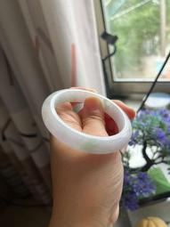 #翡翠手鐲 冰飄花大貴妃（已結緣）  冰種飄淺淺的綠花上 歷史價格詳細信息