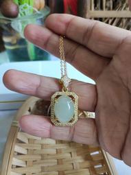 和田玉掛鏈青白玉項鏈玉墜吊墜玉佩玉器掛繩男女款玉石吊墜鏈。 歷史價格詳細信息