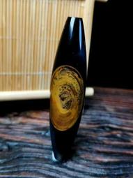 天然原礦九頁巖蒙天珠筒珠掛件天眼鎖骨鏈男女款掛件，尺寸41*5007 歷史價格詳細信息