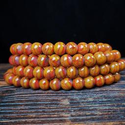 天然南紅108佛珠5.5-6.1mm 三圈四圈手串手鍊串珠配鏈 歷史價格詳細信息