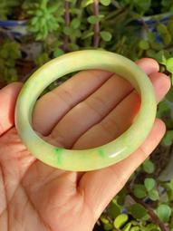 天然a貨黃加綠翡翠手鐲7470送證書27681 歷史價格詳細信息