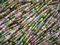 ~奇芽 水晶.寶石~ 天然-碧璽 3.8mm至4mm 四方形切面 AAA極品 長度35cm 一標 一條 *＝大批發場＝ 歷史價格詳細信息