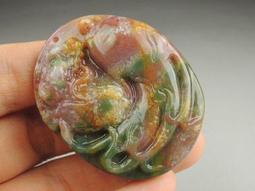 《紀老師的收藏》溫潤透亮•高貴迷人→天然金絲蜜糖黃玉髓項鍊（福在眼前）→26B36U05  正能量-聚氣招財•心想事成•收藏增值 歷史價格詳細信息