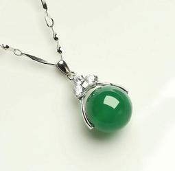 天然吊墜 轉運項鍊 天然玉石 碧玉四葉草吊墜 古法金鑲嵌 女版款 簡約陽綠色飾品 鎖骨鏈 幸運草 項練 歷史價格詳細信息