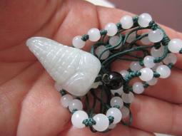 緬甸玉雕玉米(子孫萬代)項鍊(H37) 歷史價格詳細信息