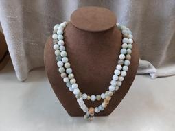 『108』天然緬甸翡翠冰藍紫手串項鏈 和田玉 玉石 文玩 -5779 歷史價格詳細信息