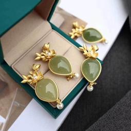 古典優雅天然和田玉平安扣戒指純銀鑲嵌玉石指環簡約時尚女食指~滿200元發貨 歷史價格詳細信息