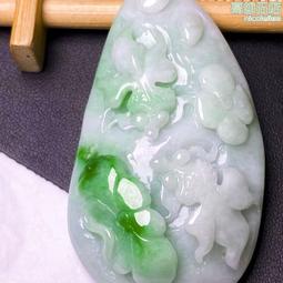 天然翡翠a貨 帶色佛翡翠男女通用款吊墜可掛手機 歷史價格詳細信息