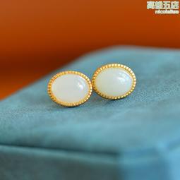 天然和田白玉橢圓型吊墜掛件S925銀鑲嵌南紅銀扣頭女士復古項鍊 歷史價格詳細信息